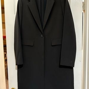 DKNY black coat